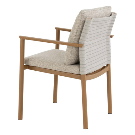 4 Seasons Outdoor Safina dining stoel + Taste 4SO Estate mango shape tafel - Image 4