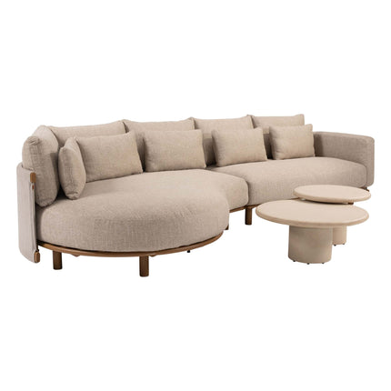 4 Seasons Outdoor Safina loungeset + Hampton salontafels - Image 12