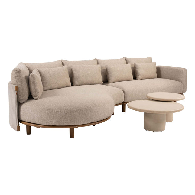 4 Seasons Outdoor Safina loungeset + Hampton salontafels - Image 12