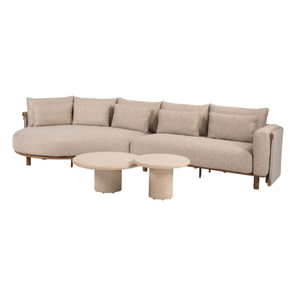 4 Seasons Outdoor Safina loungeset + Hampton salontafels - Image 1