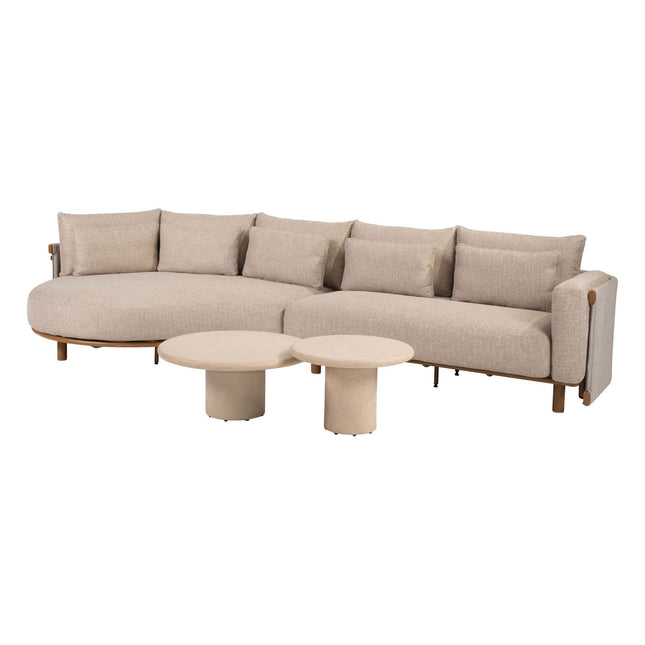 4 Seasons Outdoor Safina loungeset + Hampton salontafels - Image 1