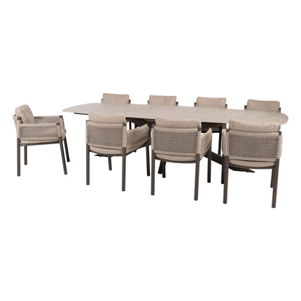 4 Seasons Outdoor Savanne dining stoel + Taste 4SO Prado tafel 300 cm - Image 2