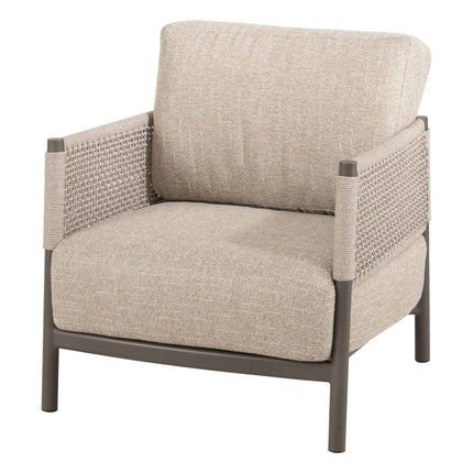 4 Seasons Outdoor Savanne loungeset: 3-zitsbank + loungestoelen + Hampton salontafels - Image 11