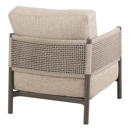 4 Seasons Outdoor Savanne loungeset: 3-zitsbank + loungestoelen + Boaz salontafel - Image 8