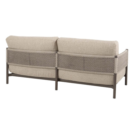 4 Seasons Outdoor Savanne loungeset: 3-zitsbank + loungestoelen + Volta salontafels - Image 7