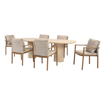 4 Seasons Outdoor Safina dining stoel + Hampton tafel 240 cm - Image 10