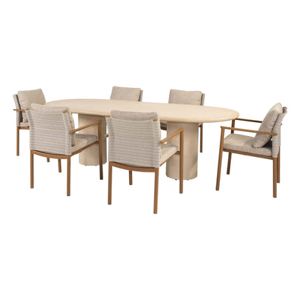 4 Seasons Outdoor Safina dining stoel + Hampton tafel 240 cm - Image 9