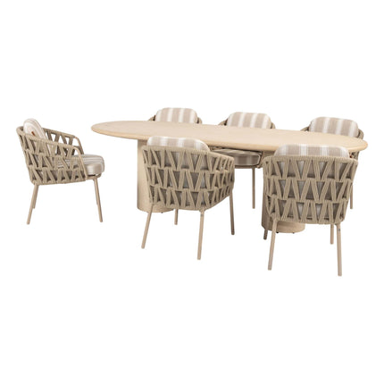 4 Seasons Outdoor Beverly dining + Hampton tafel mortex 240 cm - Image 9