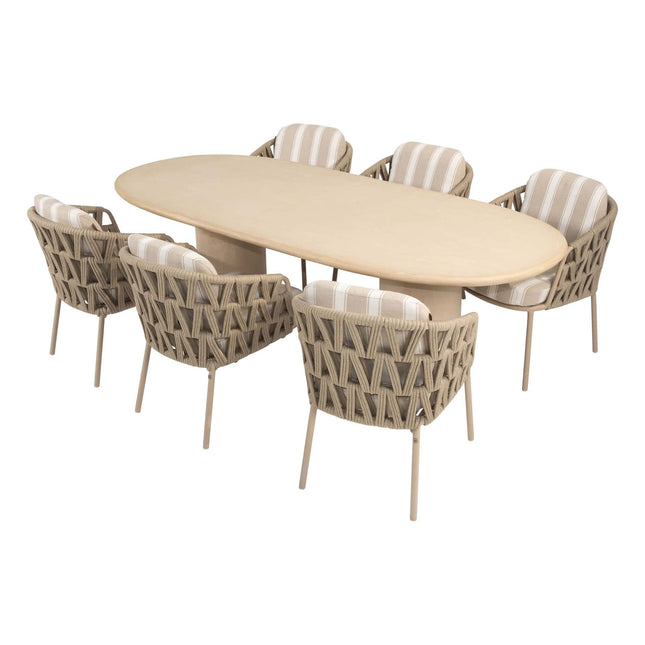 4 Seasons Outdoor Beverly dining + Hampton tafel mortex 240 cm - Image 8