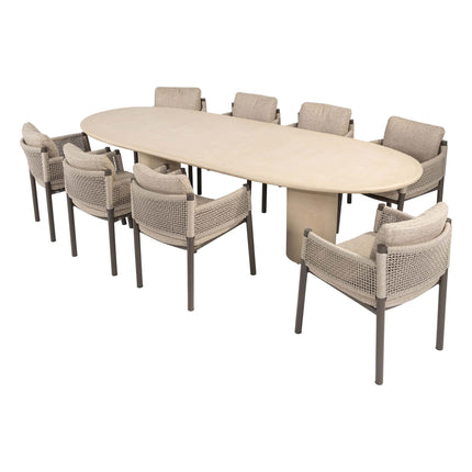 4 Seasons Outdoor Savanne dining stoel + Hampton tafel 300 cm - Image 3