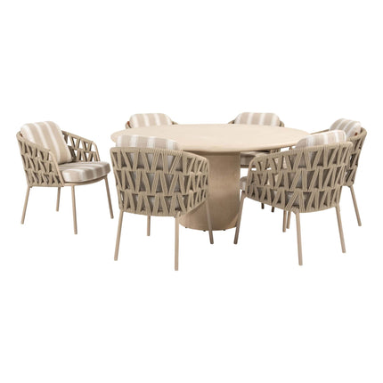 Beverly dining set - bovenaanzicht
