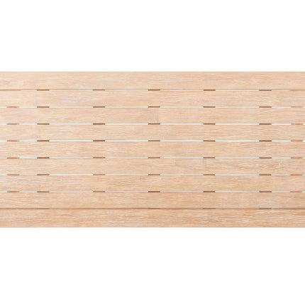4 Seasons Outdoor Julia dining + Taste 4SO Noah brushed teak tafel 260 cm