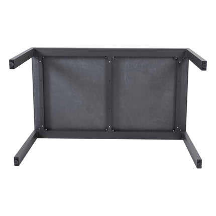 4 Seasons Outdoor Goa tafel 160 cm HPL dark grey tafelblad