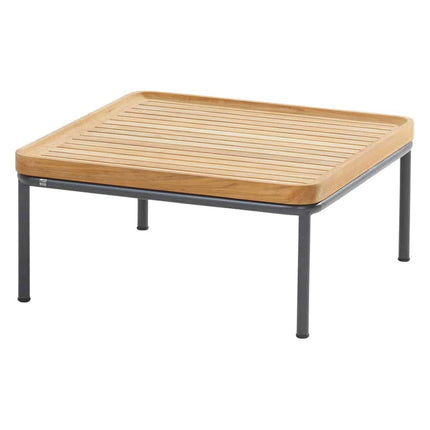4 Seasons Outdoor Figaro salontafel 75 x 75 cm. teak top