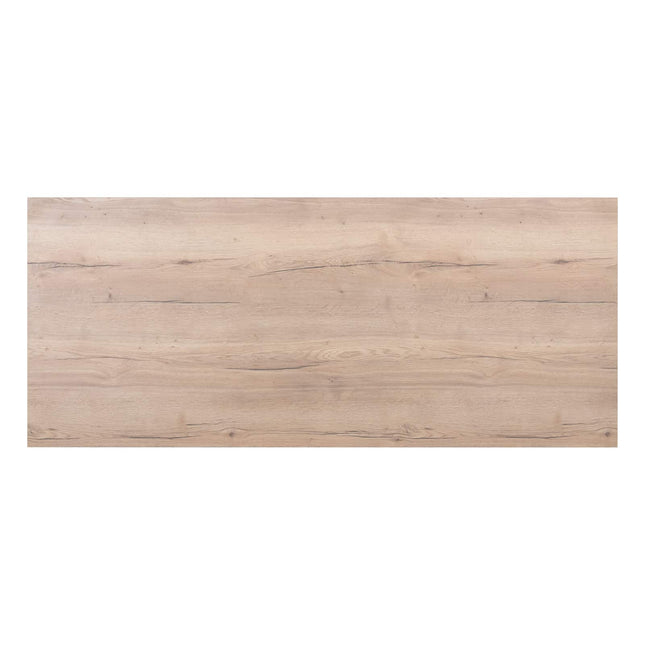 4 Seasons Outdoor Fabrice dining antraciet + Minerva tafel met HPL blad wood look 220 cm