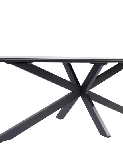 4 Seasons Outdoor Aprilla dining pure (6 st.) + Privada tafel ovaal HPL blad 240 cm