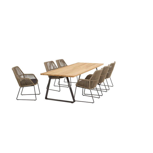 Taste 4SO Basso tafel natural teak 240 x 100 cm