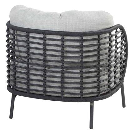 4 Seasons Outdoor Fabrice lounge stoel + voetenbank