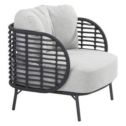 4 Seasons Outdoor Fabrice loungeset + Verdi salontafel set van 2