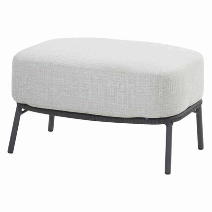 4 Seasons Outdoor Fabrice lounge stoel + voetenbank