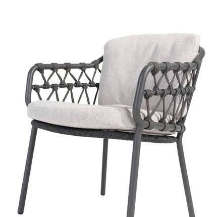 4 Seasons Outdoor Calpi dining + Taste 4SO Prado teak tafel ovaal 240 cm