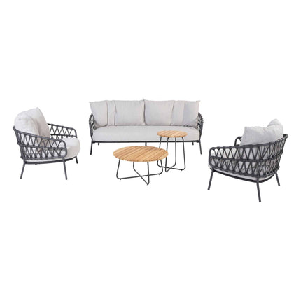 4 Seasons Outdoor Calpi loungeset + Verdi salontafels