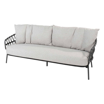 4 Seasons Outdoor Calpi loungeset + voetenbank, zonder salontafel