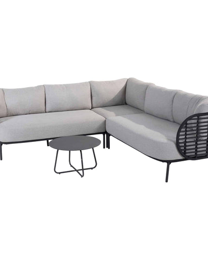 4 Seasons Outdoor Fabrice loungeset + Dali salontafel 58,5 Ø cm
