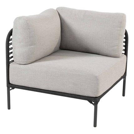 4 Seasons Outdoor Fabrice loungeset + center + Verdi salontafels