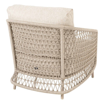 4 Seasons Outdoor Puccini loungeset + voetenbank, zonder salontafel