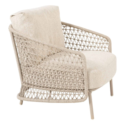 4 Seasons Outdoor Puccini loungeset + voetenbank, zonder salontafel