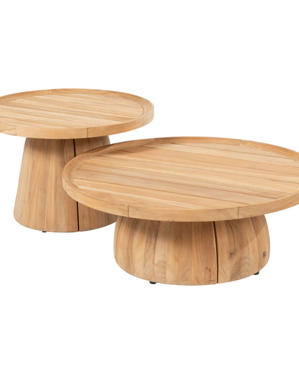 4 Seasons Outdoor Metropolitan loungeset latte + Pablo salontafels