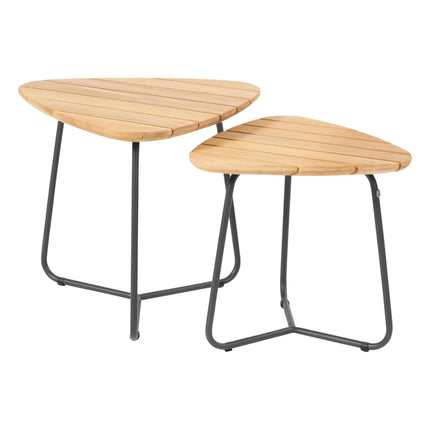 4 Seasons Outdoor Fabrice loungeset + Verdi salontafel set van 2