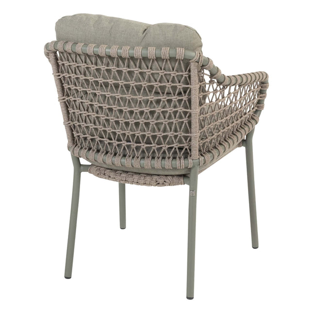 4 Seasons Outdoor Jura stapelbare dining stoel incl. 2 kussens
