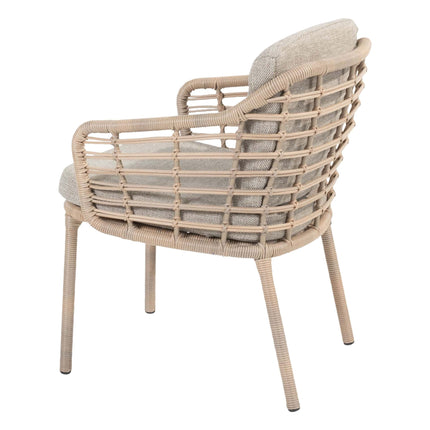 4 Seasons Outdoor Como dining + Taste 4SO Liam teak tafel 180 cm