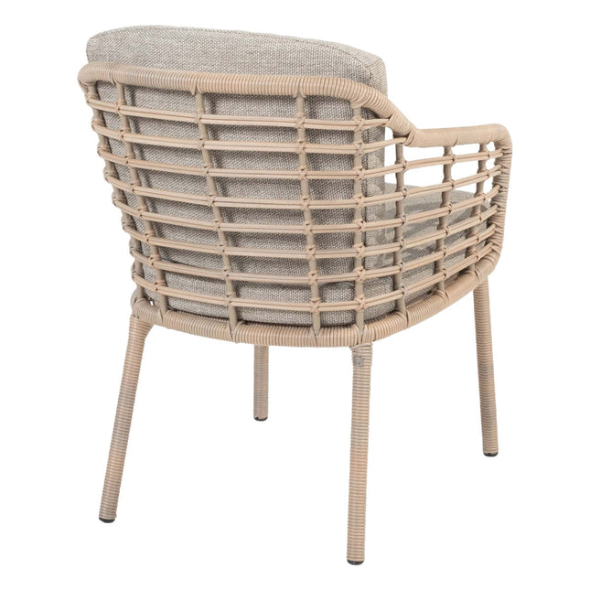 4 Seasons Outdoor Como dining + Taste 4SO Noah brushed teak tafel 260 cm