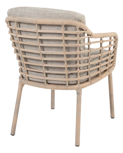 4 Seasons Outdoor Como dining + Taste 4SO Prado teak tafel 130 Ø cm
