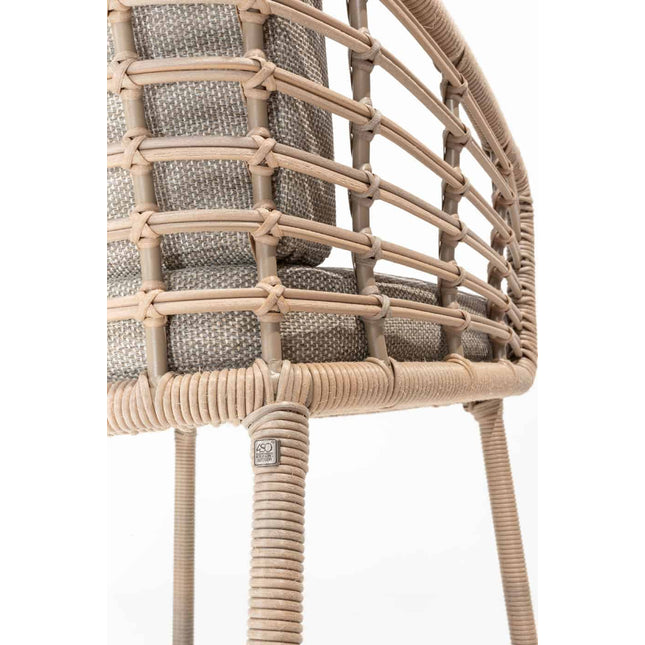4 Seasons Outdoor Como dining + Taste 4SO Noah brushed teak tafel 260 cm