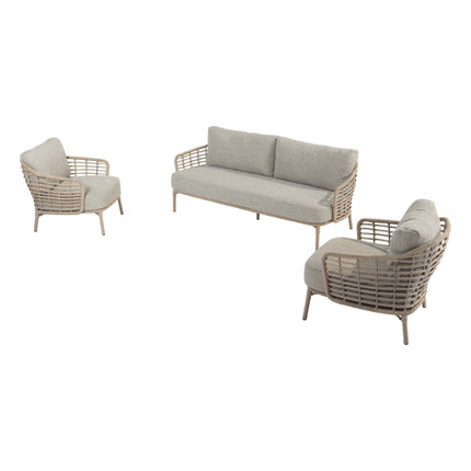 4 Seasons Outdoor Como loungeset harvest zonder salontafel