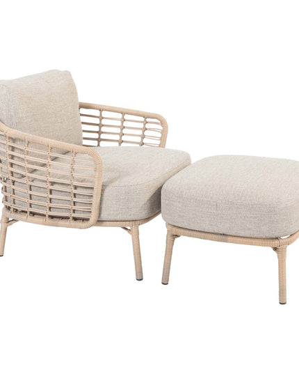 4 Seasons Outdoor Como loungeset harvest + Finn salontafels