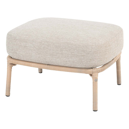 4 Seasons Outdoor Como loungeset harvest + voetenbank + Verdi salontafels