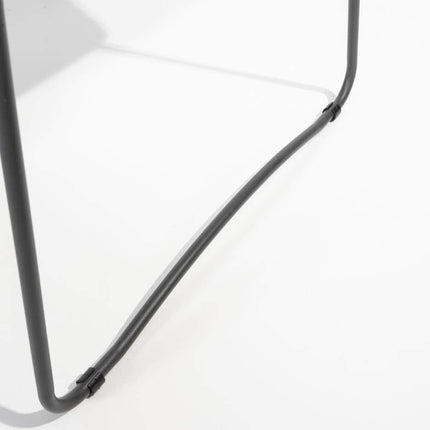 4 Seasons Outdoor Aprilla dining antraciet + Goa tafel HPL 95 cm slate antraciet