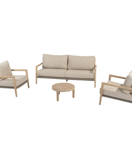 4 Seasons Outdoor Julia loungeset + Sem salontafel 60 Ø cm