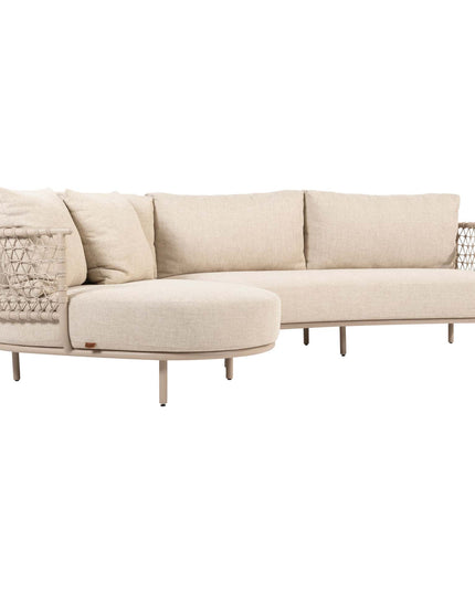 4 Seasons Outdoor Sardinia chaise lounge bank + Volta salontafels