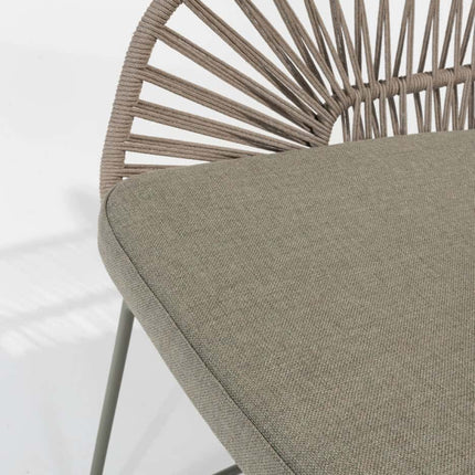 4 Seasons Outdoor Murcia dining stoel olive incl. 2 kussens