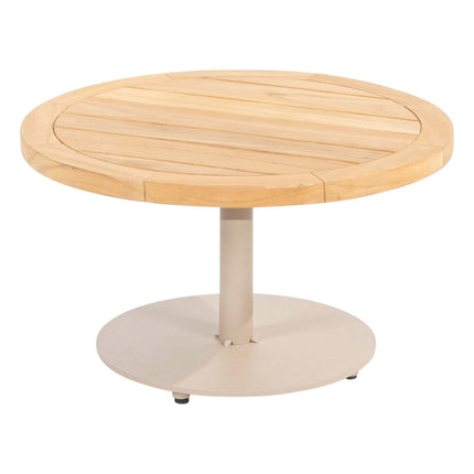 4 Seasons Outdoor Sardinia chaise lounge bank + Volta salontafel 60 Ø cm
