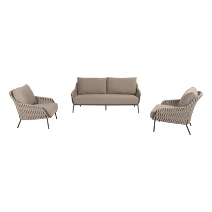 4 Seasons Outdoor Montera loungeset + Boaz salontafel terre 80 Ø cm - Image 2