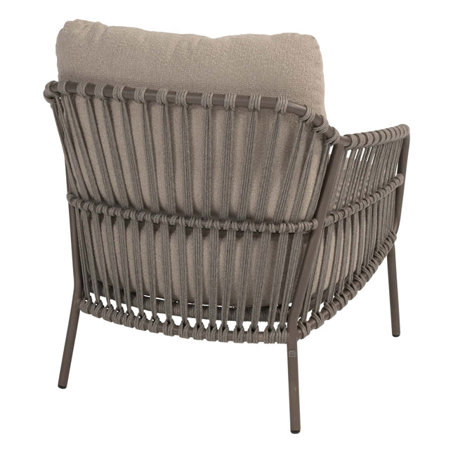 4 Seasons Outdoor Capalbio low dining stoel + Nevada low dining tafel barrel-vorm 250 cm terre - Image 4