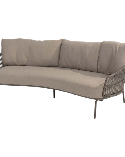 4 Seasons Outdoor Capalbio loungeset + Finn salontafel kiezel-vorm 125 cm