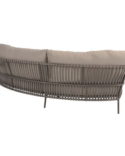 4 Seasons Outdoor Capalbio loungeset + Finn salontafel kiezel-vorm 125 cm
